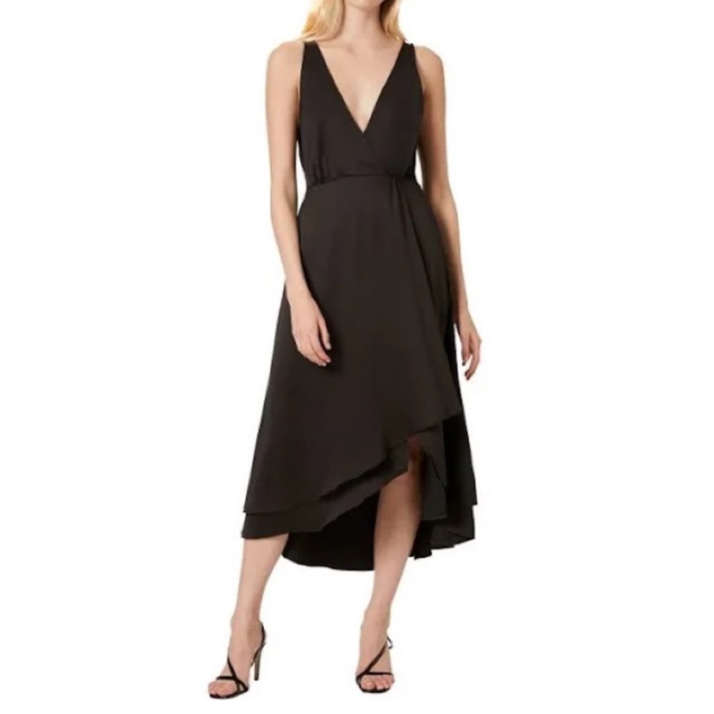 French Connection Alessia Satin Wrap Dress